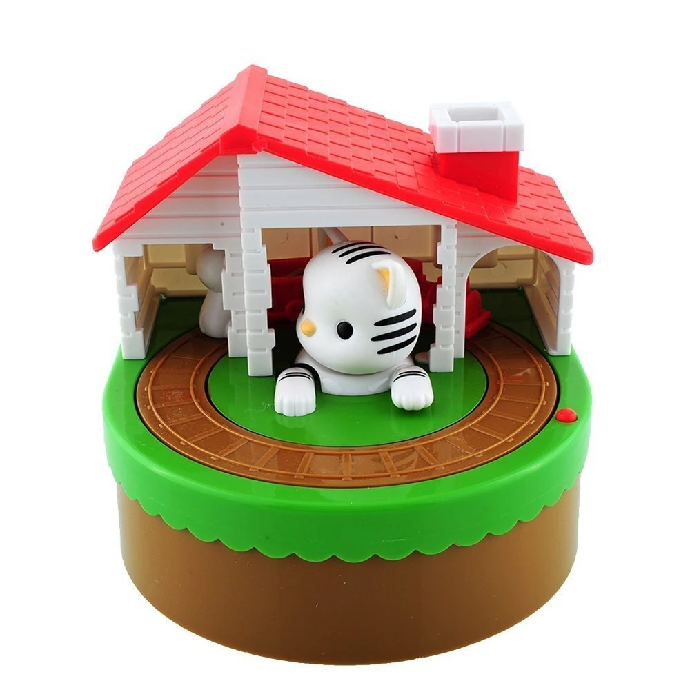 Sutakora Кот и Мышь Piggy Bank Китти игры монет банка котенок Мони горшок экономии коробка