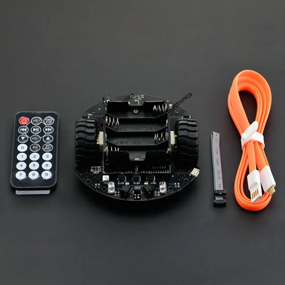 Полный комплект DFRobot MiniQ 2WD V2/Smart car/Mobile Robot обучающая платформа ATmega32u4 Leonardo для