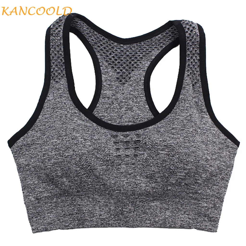 2019 Топ KANCOOLD спортивные футболки для женщин топ йоги кроп женское Бесшовное