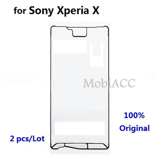 2 шт./партия для Sony Xperia X Оригинальная передняя поддерживающая рамка ЖК дисплея