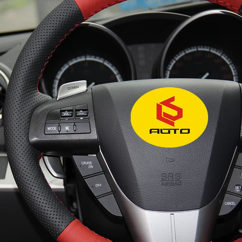 Оплетка на руль для Mazda 3 Axela 2008-2013 Mazda CX-7 CX7 2010- Mazda 5 2011-2013 для Mazda 6 GH