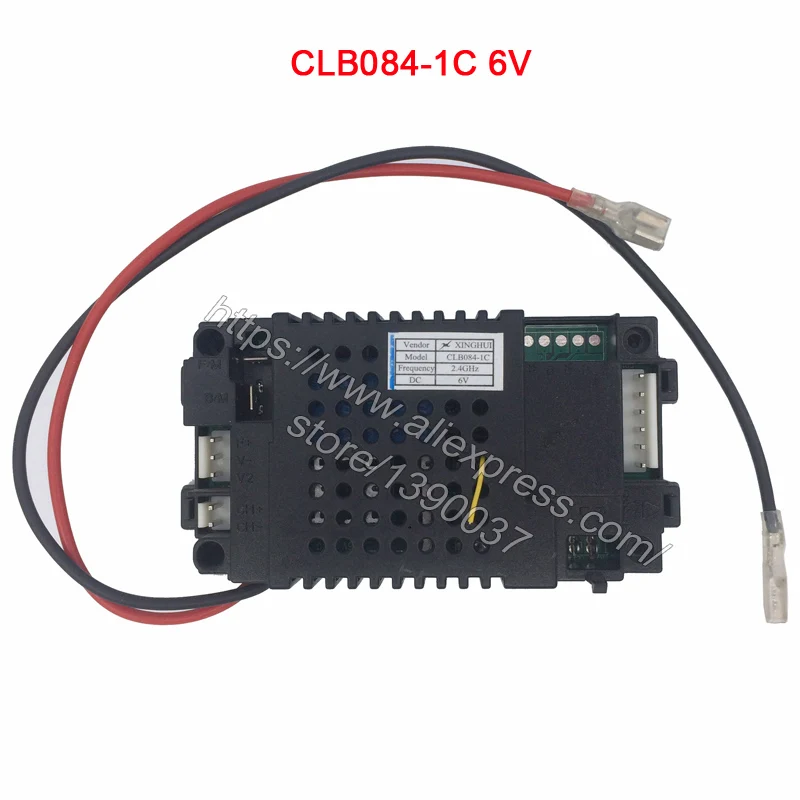 CLB084-4D Детский электромобиль 2,4G приемника контроллера с дистанционным управлением CLB передатчик для Детская электрическая машина 12V и 6V - Цвет: CLB084-1C 6V