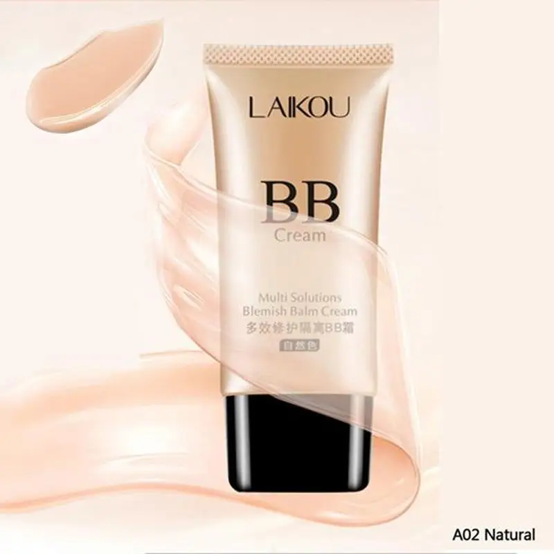 LAIKOU BB крем основа матовая 50 г Макияж Солнцезащитный блок длительное увлажнение идеальное покрытие основа для лица корейская косметика TSLM1 - Цвет: natural color