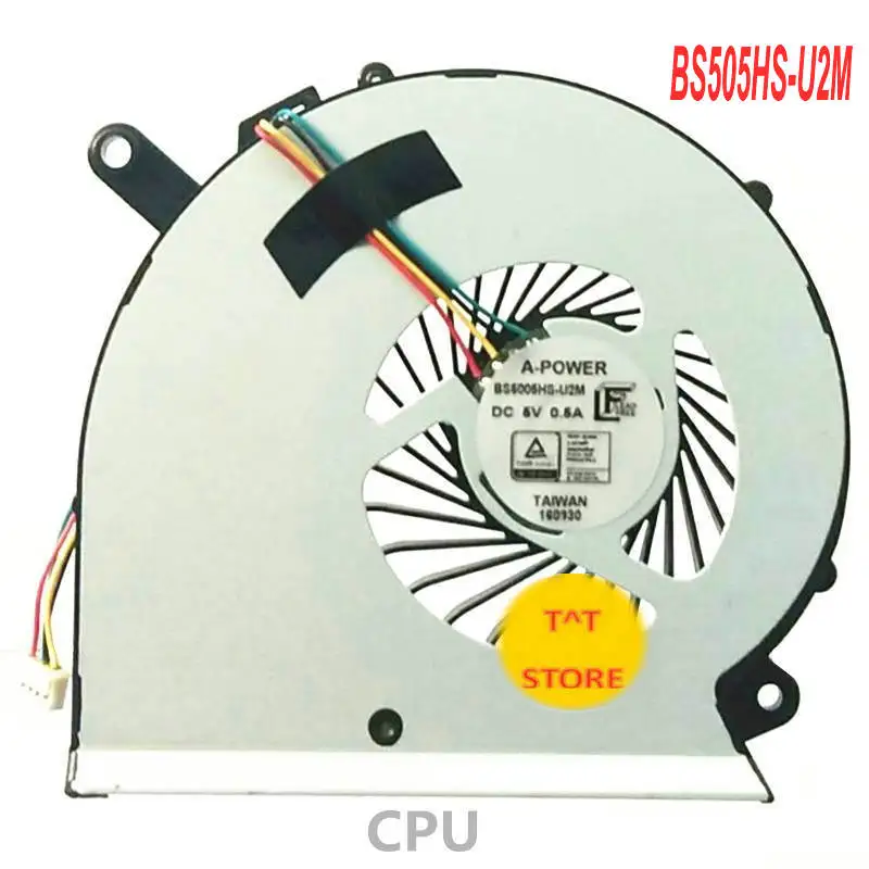 Новый оригинальный охлаждающий вентилятор GPU для ноутбука Gigabyte Aero14 P64W Aero15 15X BS505HS