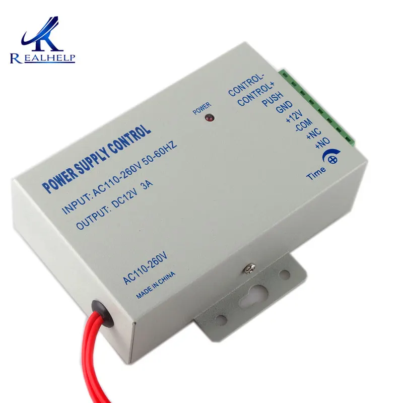 Электрический дверной замок источник питания переменного тока 110 240 В популярная