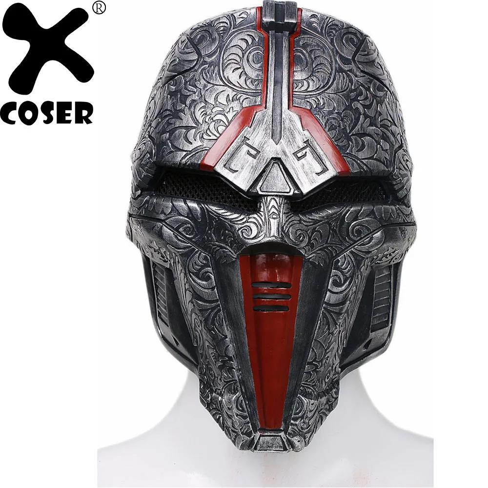 XCOSER абсолютно новый ситх Звездные войны аколит косплей маска на Хэллоуин