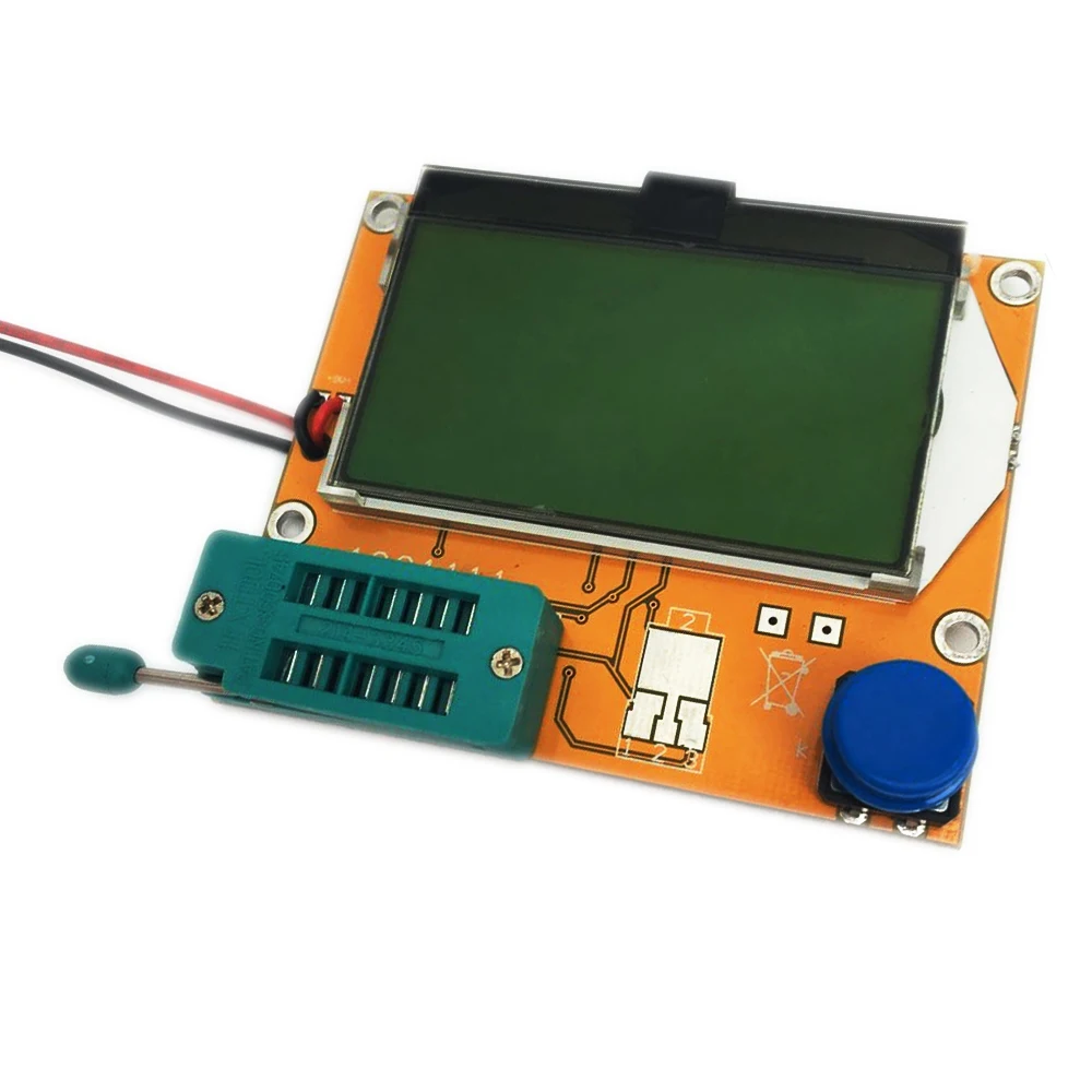 2015 Новый LCR-T4 12864 ЖК Транзистор Тестер Емкости ESR Метр Диод Триод МОП NPN Mega328 |