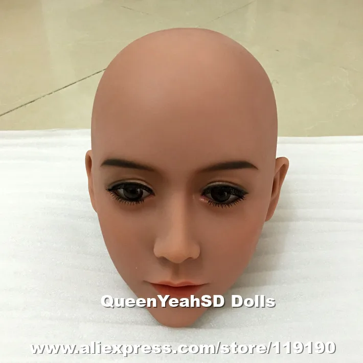 #85 секс кукла голова с оральным сексом Силиконовые взрослые куклы головки для