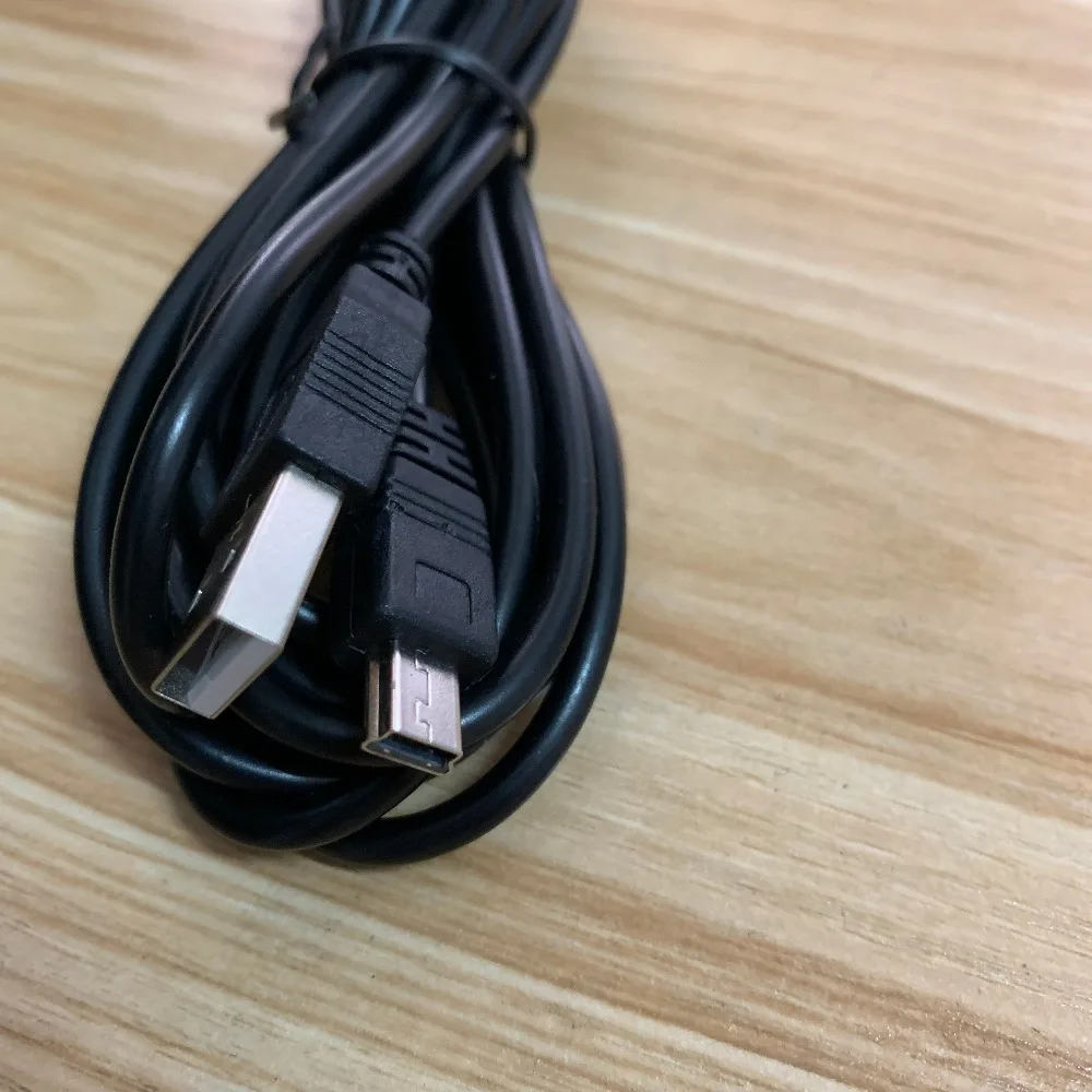 1000 шт. 3 м/10FT Универсальный USB 2,0 A Mini 5-контактный USB B Мужской кабель для передачи данных для OD3.5 Медь/CJS мини usb кабель