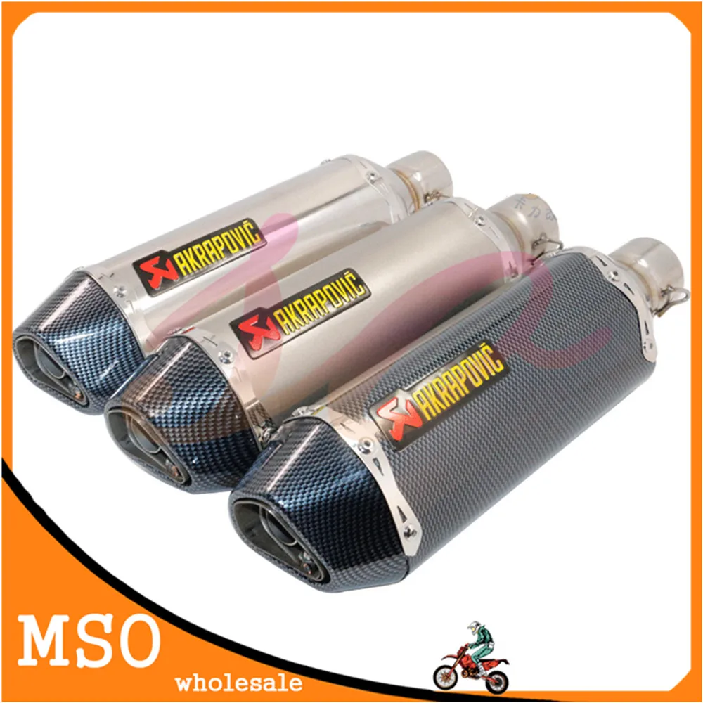 Новый бренд Dirt Bike Глушитель Модифицированный Мотоцикл Выхлопной Трубы мотоцикл