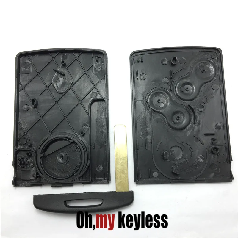 4 button key case for renault Captur Clio 2 Duster koleos holder replacement cover | Автомобили и мотоциклы