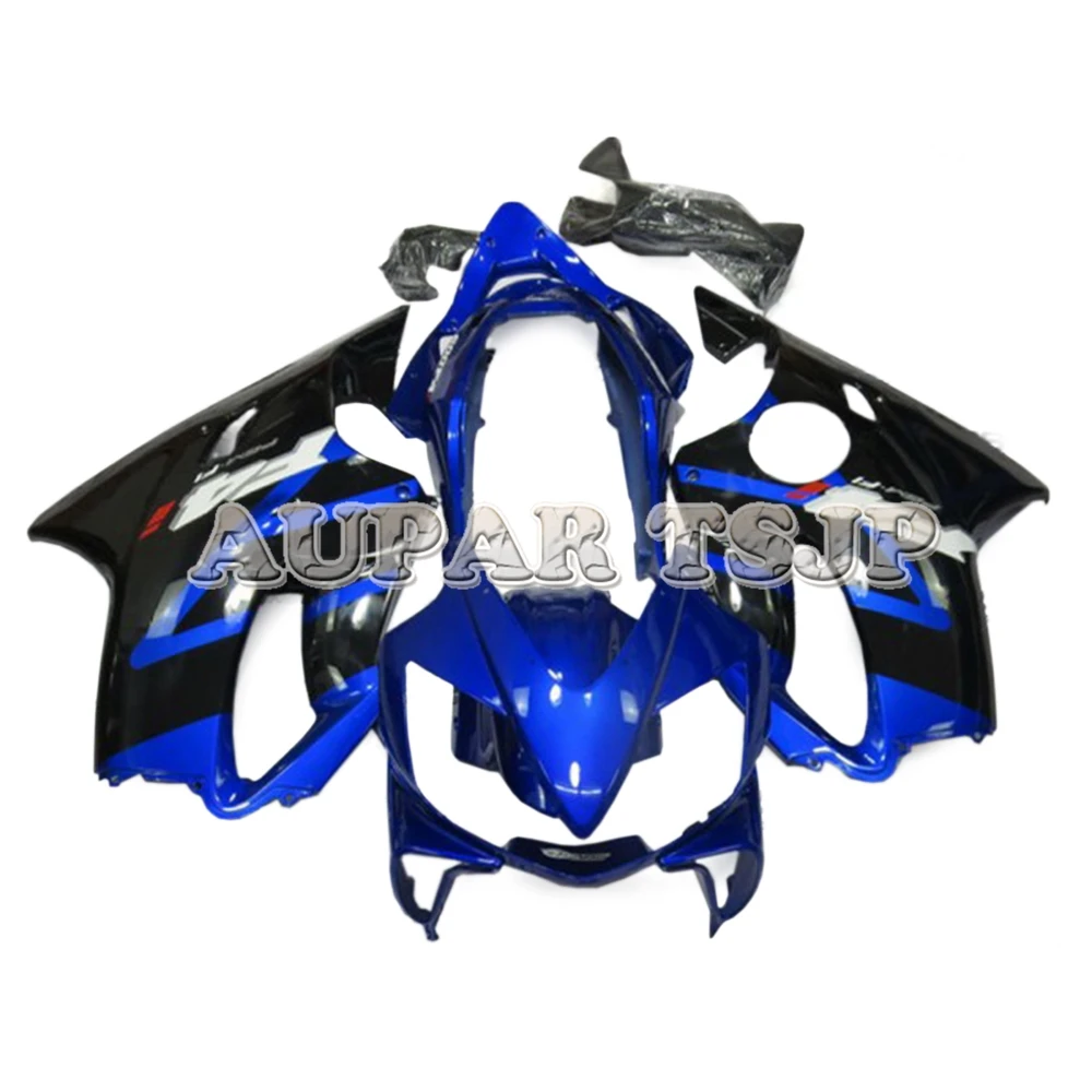

ABS Injection Molding Sportbike Panel Blue with Black Fairings For Honda 2004 2005 2006 2007 CBR600F4i Motorbike Body Frames New