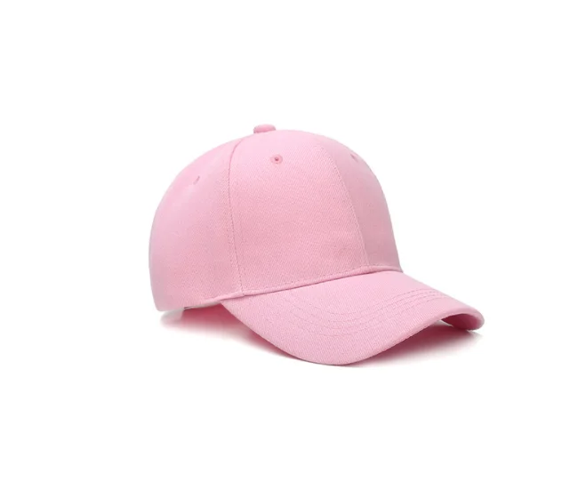 Pink 15 цветов! Летняя Осенняя модная однотонная бейсболка для мужчин и женщин, шапка с адгезией в стиле хип-хоп, регулируемая крутая солнцезащитная Кепка, кепка, подарок - Цвет: Pink
