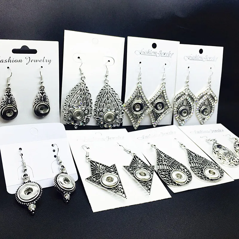 Женские серьги клипсы 12 мм в ретро стиле модные популярные подвески сделай сам 8