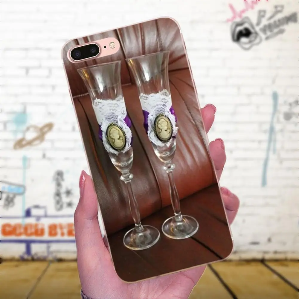 Бокал для вина Live Love On в Париже Эйфелева башня Galaxy J1 J2 J3 J330 J4 J5 J6 J7 J730 J8 2015 2016 2017 2018 mini