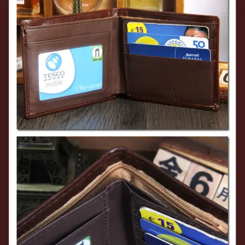 Men Wallet Promotion Excellent PU Leather Black For Office Man Men's Vintage Wallets Slim Mini Perse Money Bag | Багаж и сумки
