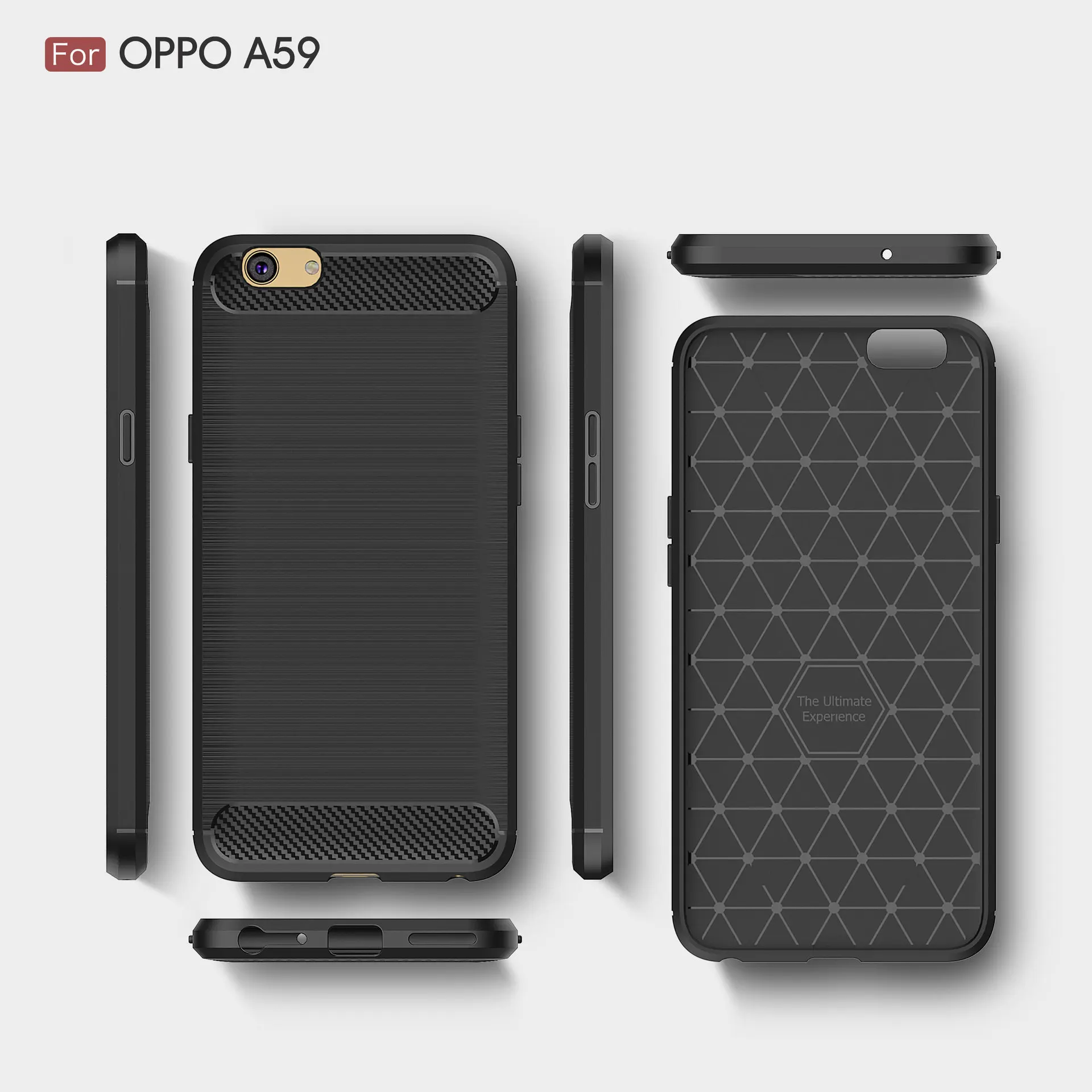 Мягкий чехол из углеродного волокна для Oppo A5 A3 A3S Realme2 Y83 PRO F7 youth F5 F1s R15 R9 R9s R11 R11s Plus A83