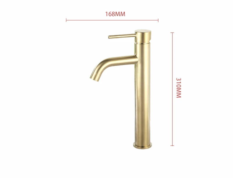 Rose Gold Brass Bathroom Basin Faucet Single Handle Deck Mounted Hot And Cold Bathroom Sink Water Mixer Tap
