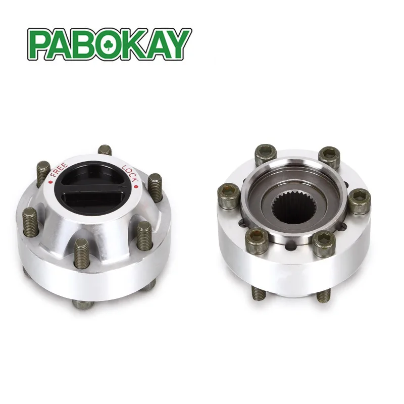 

2 pieces x for Nissan GQ, 4x4 Pick Up IFS, Patrol,90 Manual Aluminum alloy free wheel locking hubs B013 40250-01J01 4025001J01