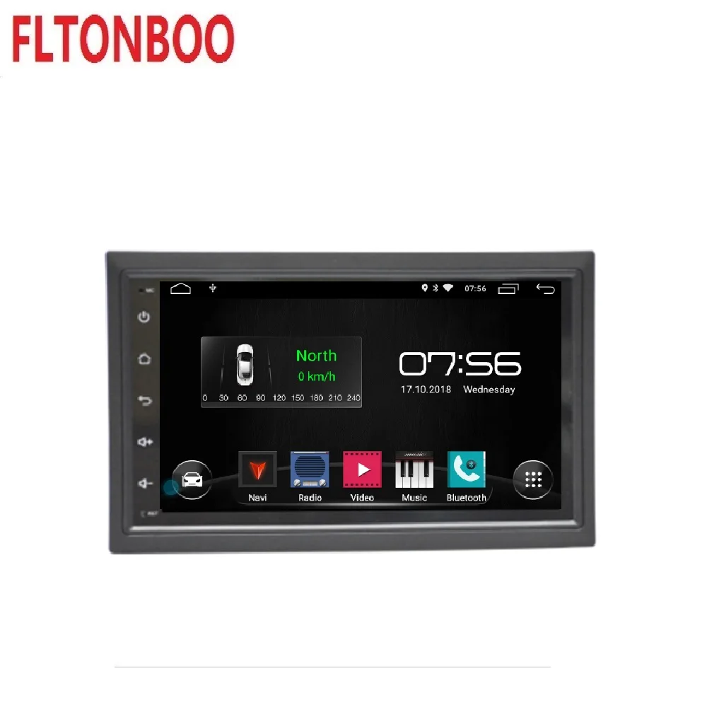7 &quotAndroid 10 Автомобильный GPS навигатор для универсального 3g wifi руль сенсорный