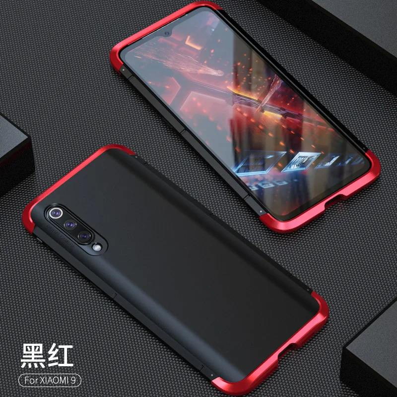 Противоударный металлический чехол-бампер для Xiaomi mi 9, чехол для mi 9, жесткий чехол с защитой от отпечатков пальцев, задняя крышка для xiomi Xiaomi mi 9, чехол-Броня M9