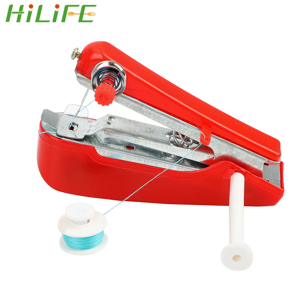 Портативная швейная мини машина HILIFE Небольшая Ручная вышивка для дома и