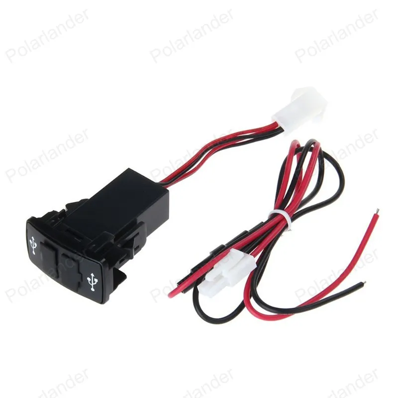 Новое специальное автомобильное зарядное устройство с двумя USB-портами для HONDA 5V