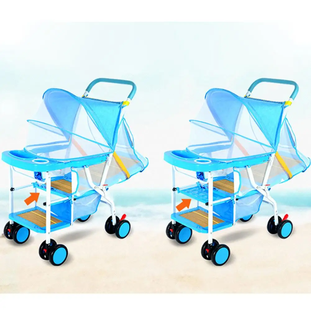 Kidlove/Летняя легкая складная детская коляска, имитация ротанга, может сидеть, лежа, плетеное кресло для детей 0-3 лет, детская коляска