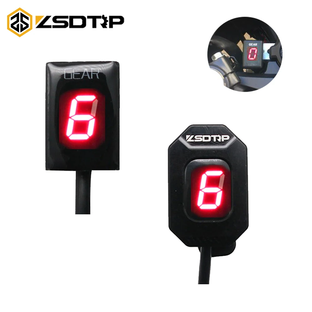 ZSDTRP для Honda Harley Kawasaki Yamaha Suzuki индикатор переключения передач мотоцикла ЭБУ вилка