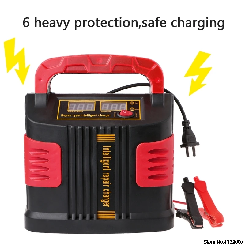 350 W 14A Авто плюс настроить ЖК-дисплей Батарея Зарядное устройство 12 V-24 V автомобиль скачок стартер Портативный 828 продвижение