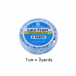 Двусторонняя клейкая лента для наращивания волоспарика на сеткепарика, 1 рулон, 1 см х 3 ярда