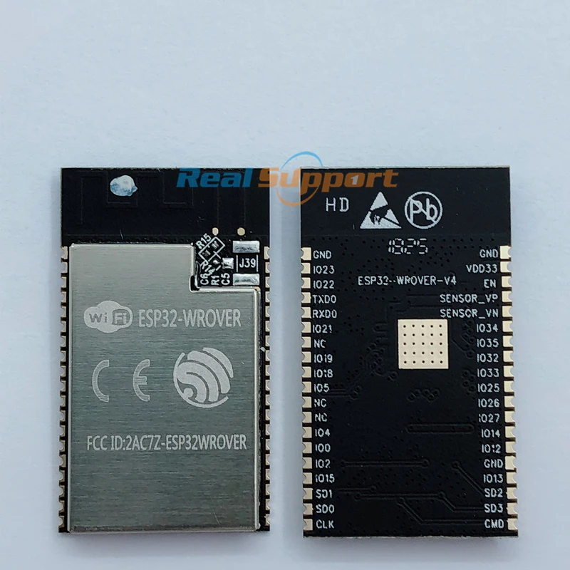 100 шт. ESP32 WROVER SMD модуль PCB Встроенная антенна D0WDQ6 WiFi беспроводной с 4 Мб флэш памяти