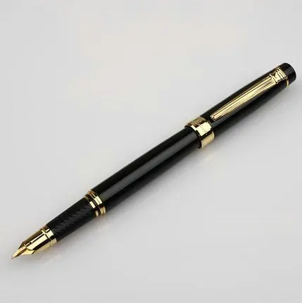 only pen gold clip Пикассо 917 любимая ручка черный М Перьевая ручка Римский праздник Подарочная коробка коммерческий подарок для мужчины - Цвет: only pen gold clip
