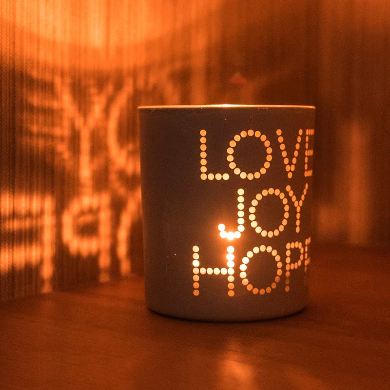Simple Candlestick Cup Dining Table Bedroom Nordic White Candle Holder Model House Candlelight Dinner Home Party Decoration | Дом и сад