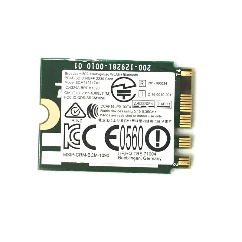 Настольный wifi WLAN BCM94371 802.11AC беспроводной Wifi Bluetooth 4 0 867M PCI E 1X карта BCM94371ZAE|desktop wifi|wifi