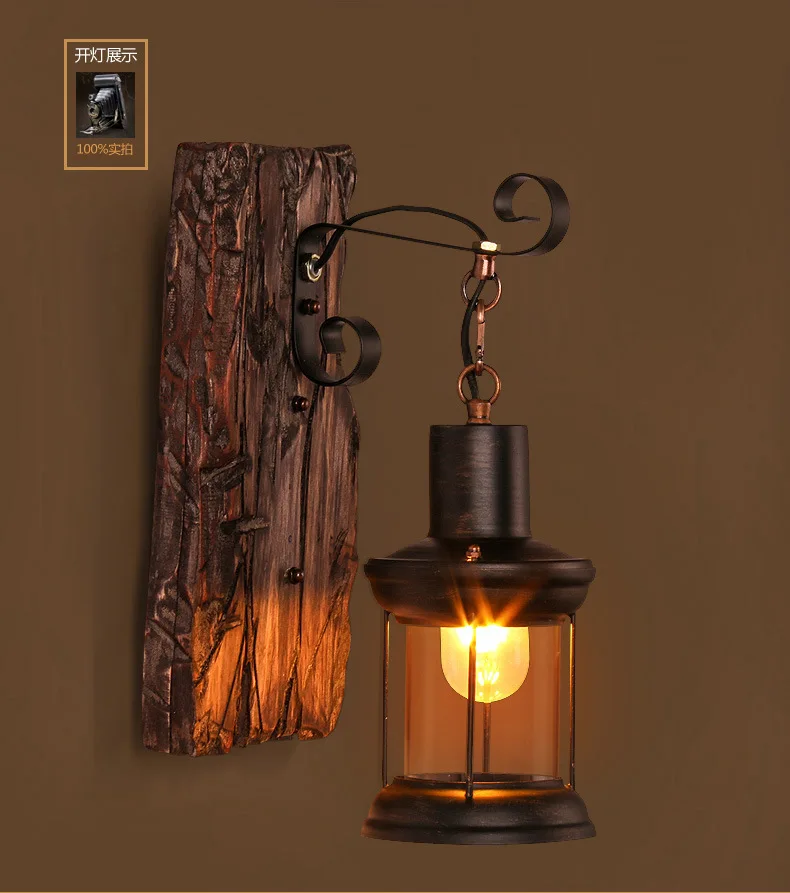 Настенный светильник винтажный светодиодный | Лампы и освещение