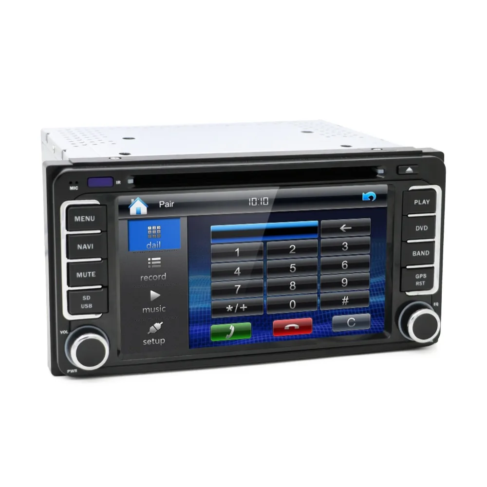 800*480 6 2 ''автомобильный dvd-плеер для Toyota Prado 120 Land Cruiser 2002-2009 с Bluetooth управление