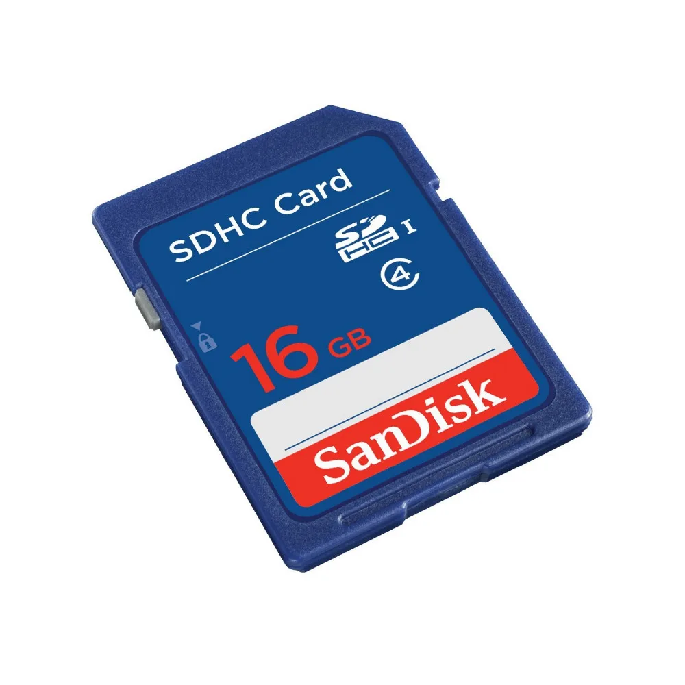 Новый 2014 Горячая Продажа 100% Первоначально Неподдельный SanDisk SDHC Карты Памяти