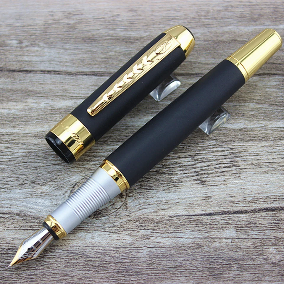Jinhao250 Роскошные Металлические авторучки металлическая подарочная коробка синие