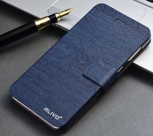 Синий For Huawei honor 7A Pro Case Flip Book Wallet Stand Leather Case For Huawei Y6 Prime Case Cover AUM-L29 Silicone Back Coque - Цвет: Синий