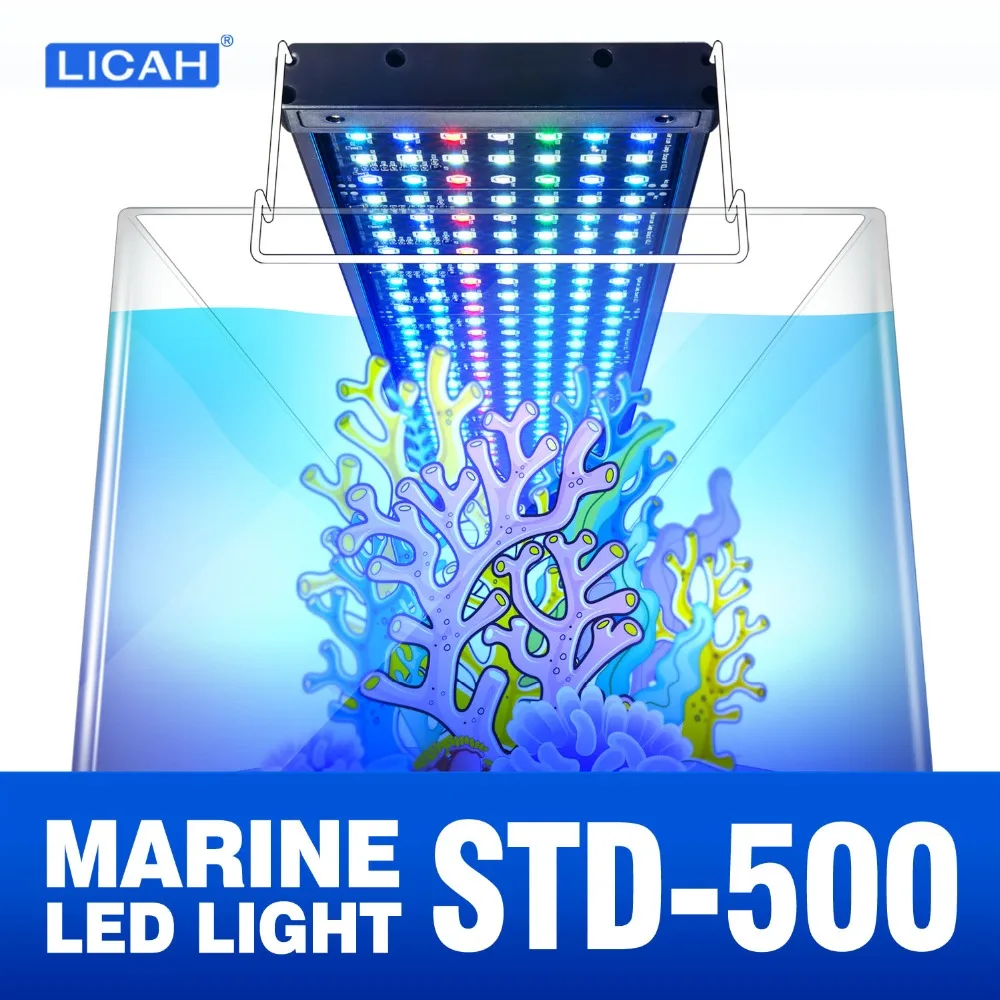 LICAH морской аквариумный светодиодный фонарь STD 500|aquarium aquarium|aquarium saltwaterlighting aquarium led |
