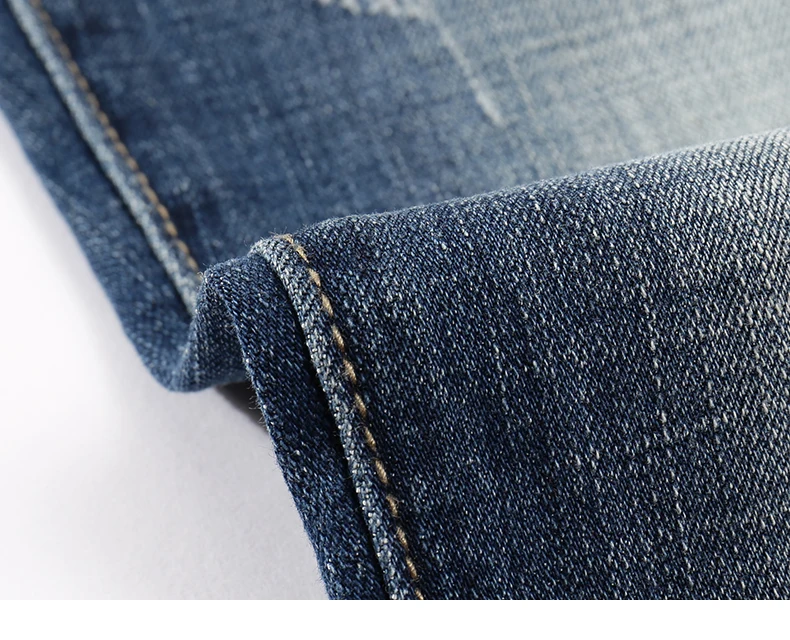 KSTUN мужские джинсы из денима светло-голубой стрейч осень-зима Slim Fit Casaul мужские длинные штаны хорошего качества ковбойский стиль
