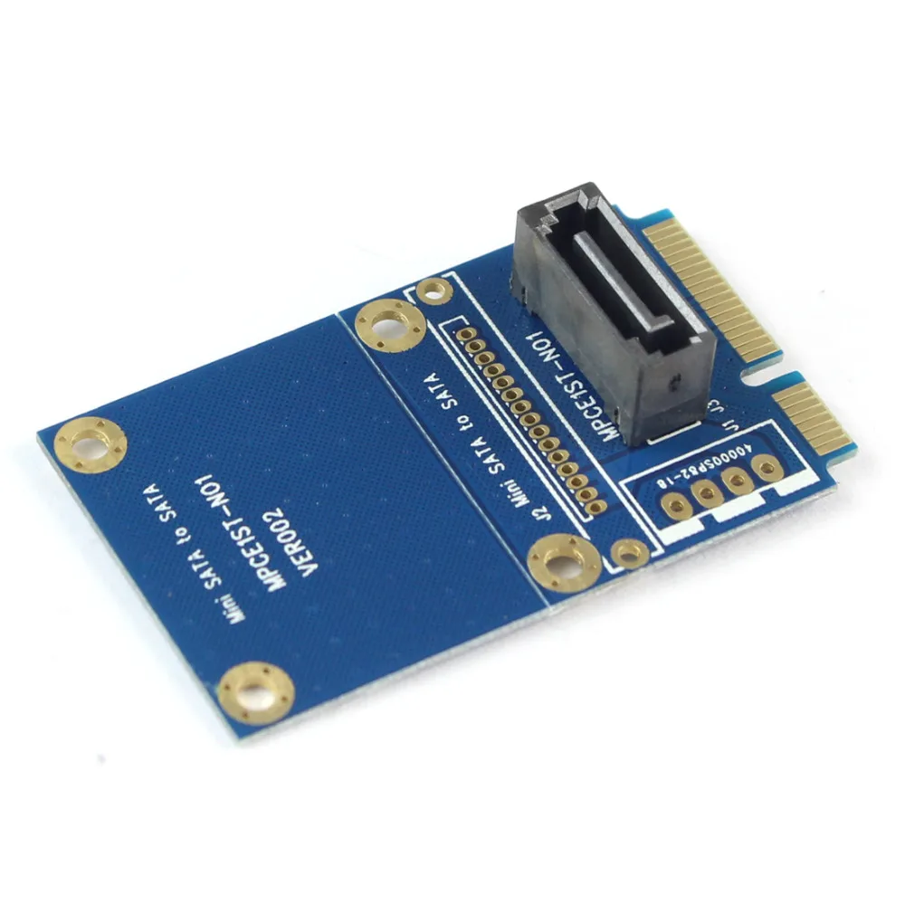 MSATA Mini PCI-e SATA SSD слот для 7 Pin HDD адаптер конвертации карт | Электроника