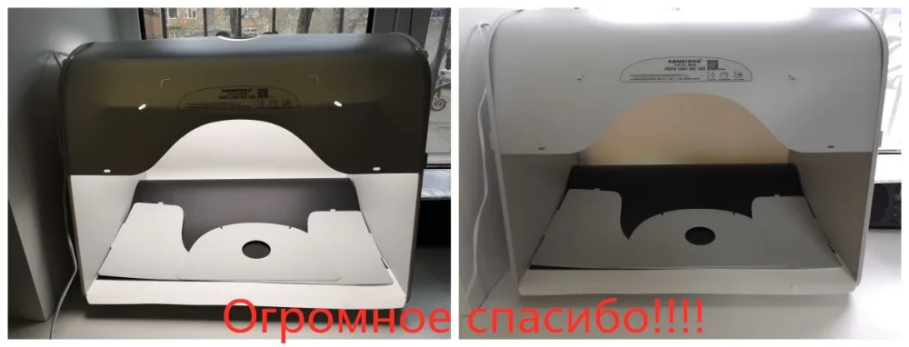 Профессиональная фотостудия Light Box Палатка(Sanoto K60 Large Light Box) LED Небольшая профессиональная фотолаборатория no00dc