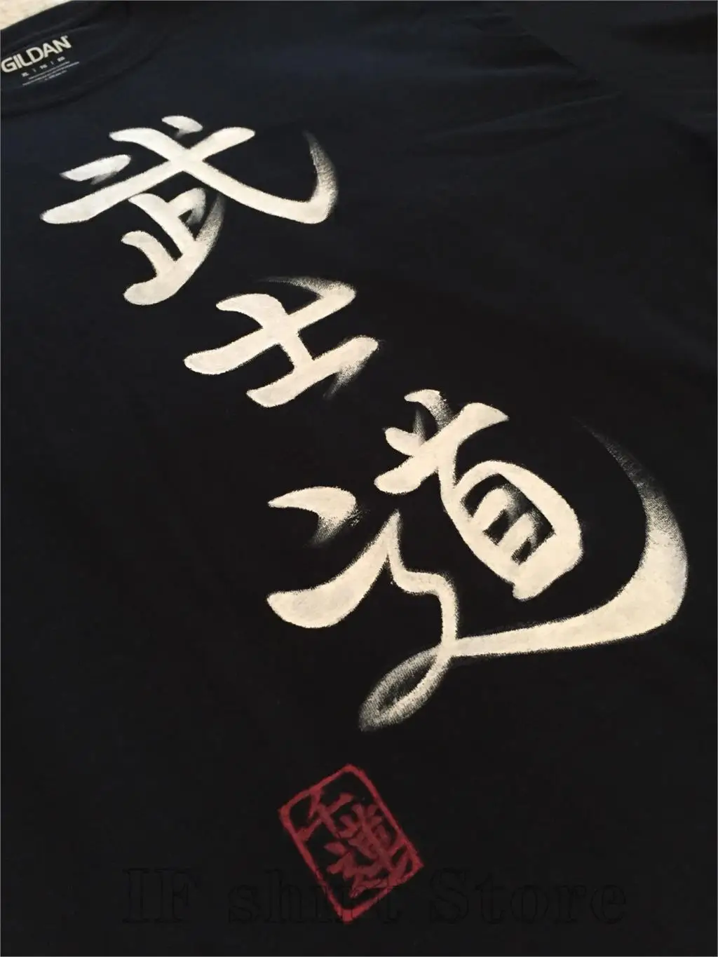 Японские футболки Bushido с ручной росписью (Самурайские духи) Shodo мужские и женские |