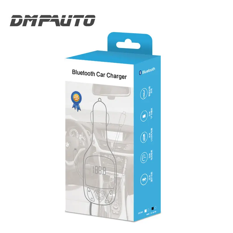 Fm передатчик беспроводной радио адаптер автомобильный Bluetooth 4 0 комплект fm