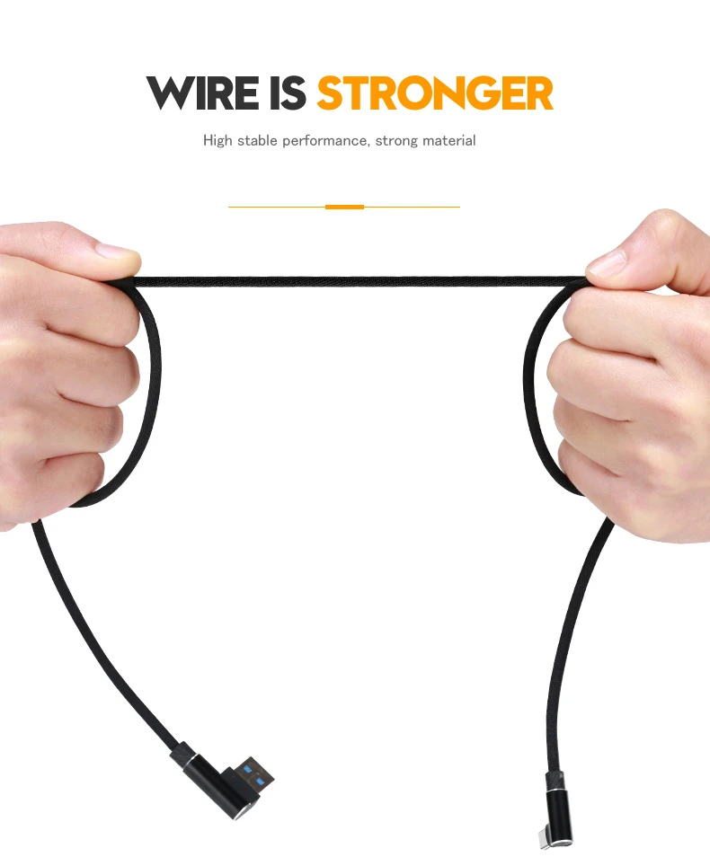 ROMICHW usb type-C кабель 2A кабель для быстрой зарядки для samsung huawei USB C кабель для мобильного телефона usb type-C устройства для Xiaomi Redmi