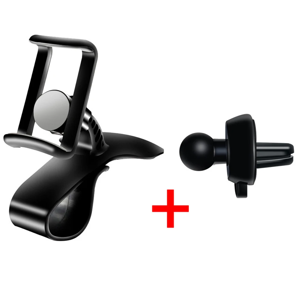 GPS Adjustable Clip Non Slip Drive 360 Degree Rotation Phone Holder Navigation Support ABS Mount Stand Car Dashboard Universal | Мобильные