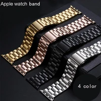 metal strap for apple watch 44mm42mm38mm40mm stainless steel smartwatch wristband for iwatch series 7 6 5 4 3 2 1