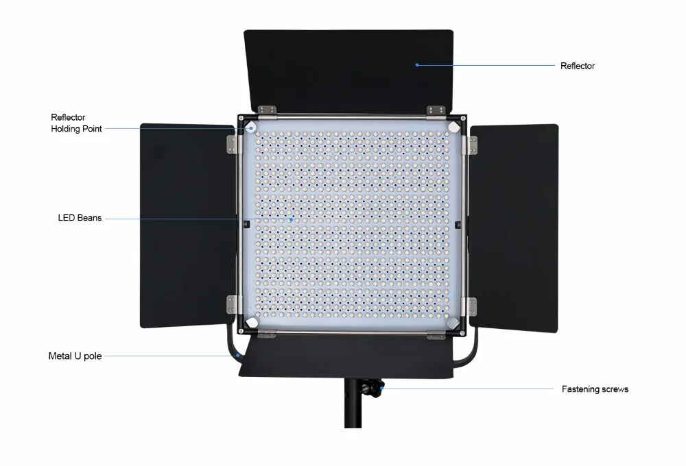3 шт. в упаковке, Dimmable Pixel K80 2,4G, беспроводная передача, светодиодный свет, осветительная панель со встроенным ресивером для студии YouTube